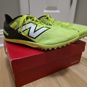New Balance Yellow and Black Track Shoes